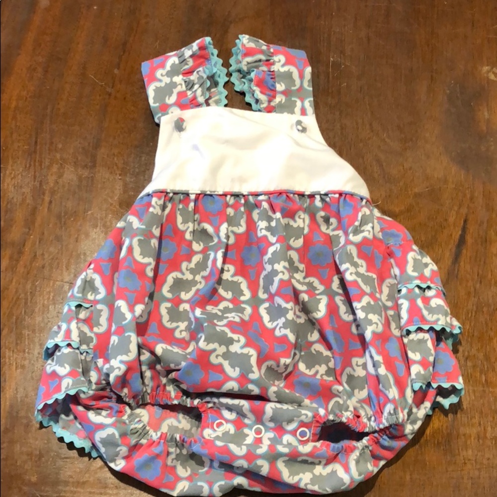 Stellybelly - boutique ruffle butt outfit 12M